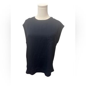 BNWT Mango Basic Navy polyester top - 4